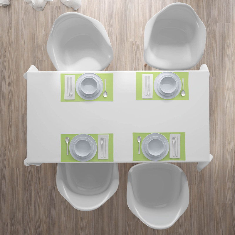 Polyester Chevron Rectangle Placemat