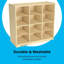 Casier de rangement 12 compartiments