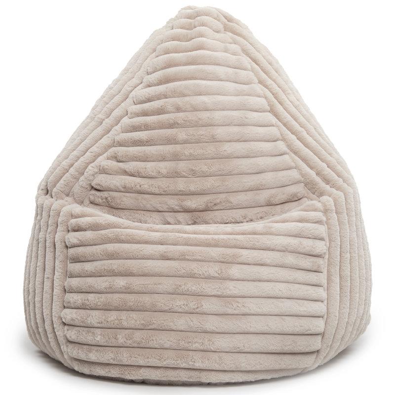 Fauteuil à billes Raya, Polyester beige