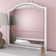 Pennock White Arched Mirror