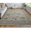 Tapis oriental en laine noué à la main bleu / brun / gris Monyca-1493912010
