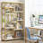 Bookshelf Industrial 5 Tier Etagere Bookcase With 9-Open Storage Shelf For Living Room, Bedroom-1257948980