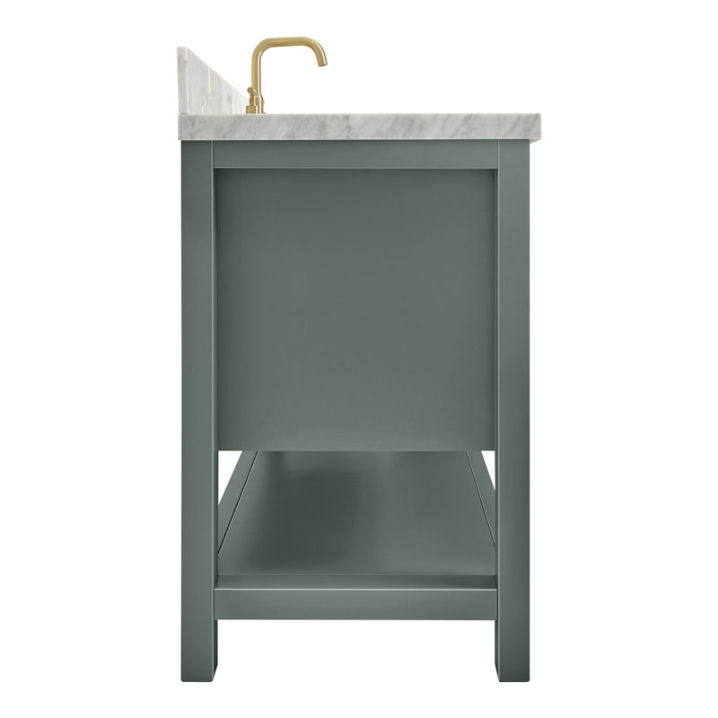 Magnolia Bath Vanity Rectangular Basin S061SCWRV, Vintage Green, Rectangular