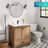 KRAUS Indy Bathroom Faucet In Spot-Free With Single Handle, Pop Up Drain And Supply Lines-107426076
