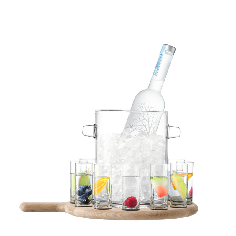 Glass Beverage Tub