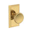 Solvang Privacy Knob with Chamfered 5in Rose in Lifetime (PVD) Polished Nickel-1873752409