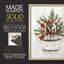 «Christmas Holiday Art Cxxxi», reproduction d'art encadrée - bois massif-1065193246-1065193236