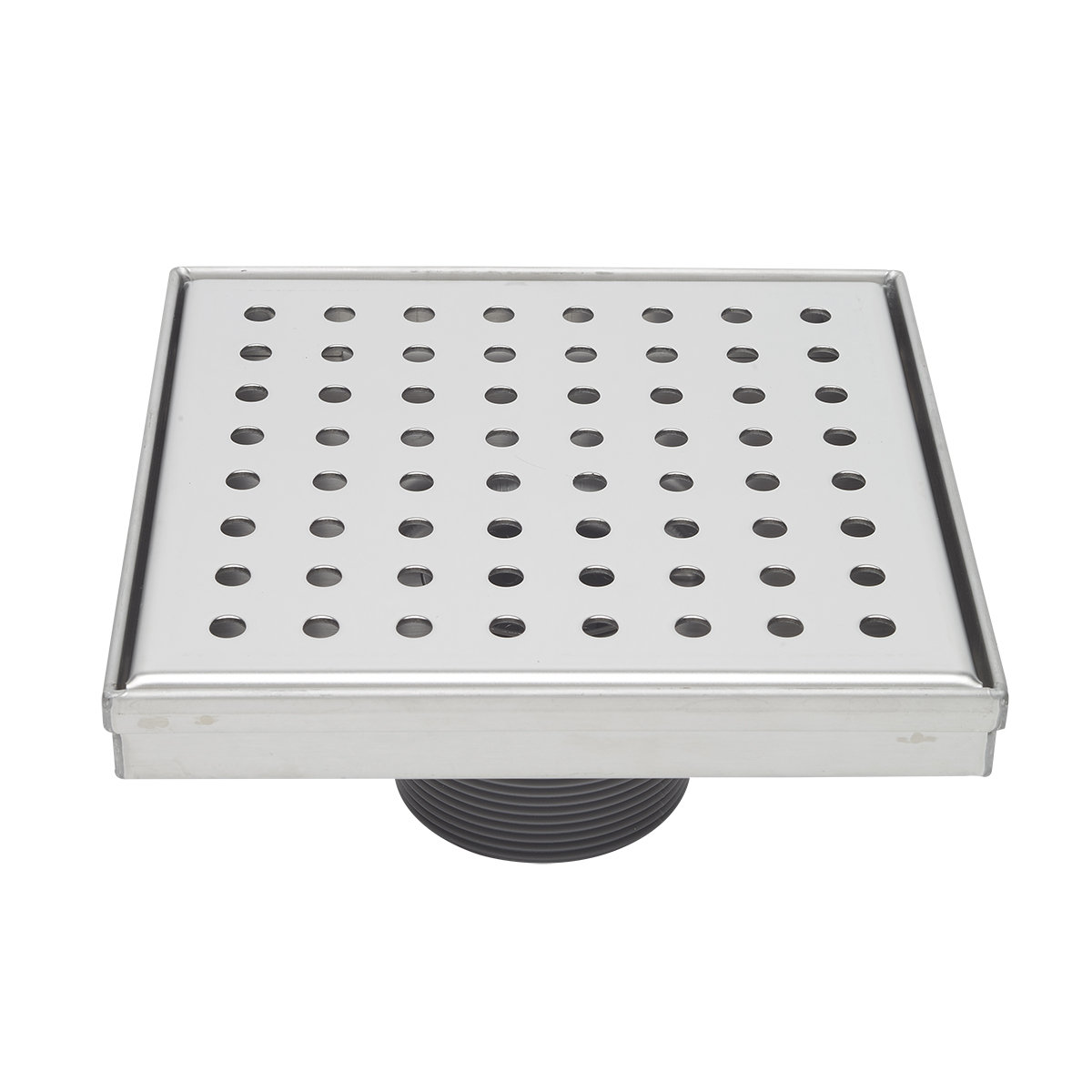 Can I Install a Square Bathroom Drain Cover Over a Round Drain?
