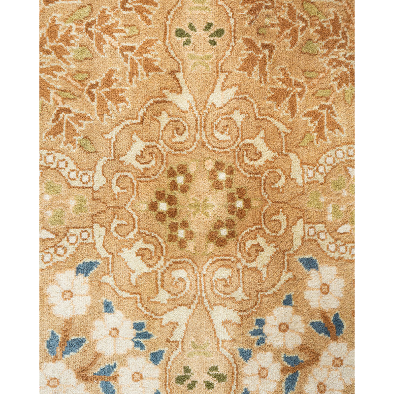 Classic One-of-a-Kind 9'1" X 9'1" Hand Knotted Area Rug