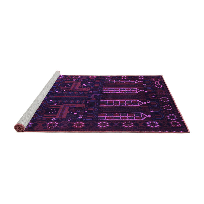 Tapis mauve Traditional 2480, Carré 3 pi