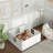 Whelping Box for Dogs and Puppies, Dog Whelping Box with Waterproof Pee Pad, Adjustable Height Door, for Large Dogs Indoor Use, 49" x 47" x 19"