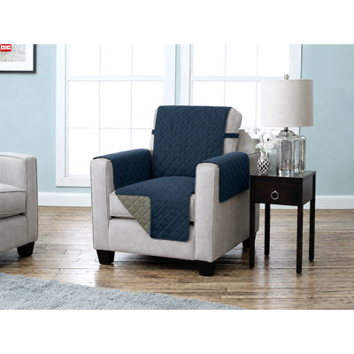 Housse pour fauteuil à coussins carrés / rectangulaires