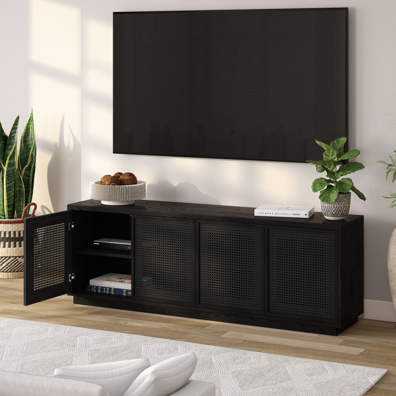 Meuble télé Giordano, Noir