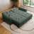 2 In 1 Multi-Functional Convertible Sleeper Sofa Bed With Side Pockets,77" Modern Velvet Pull Out Couch Bed For Apartment Office Bedroom Living Room-229256846