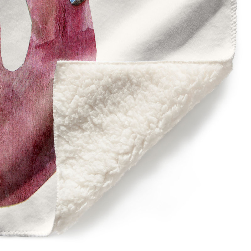  Couverture Flamingo, 68 po x 80 po