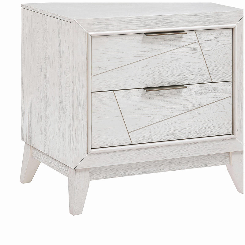 Asteria 26.5" W 2 Drawer Nightstand