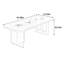 Bureau en bois massif clair et luxueux-133630471