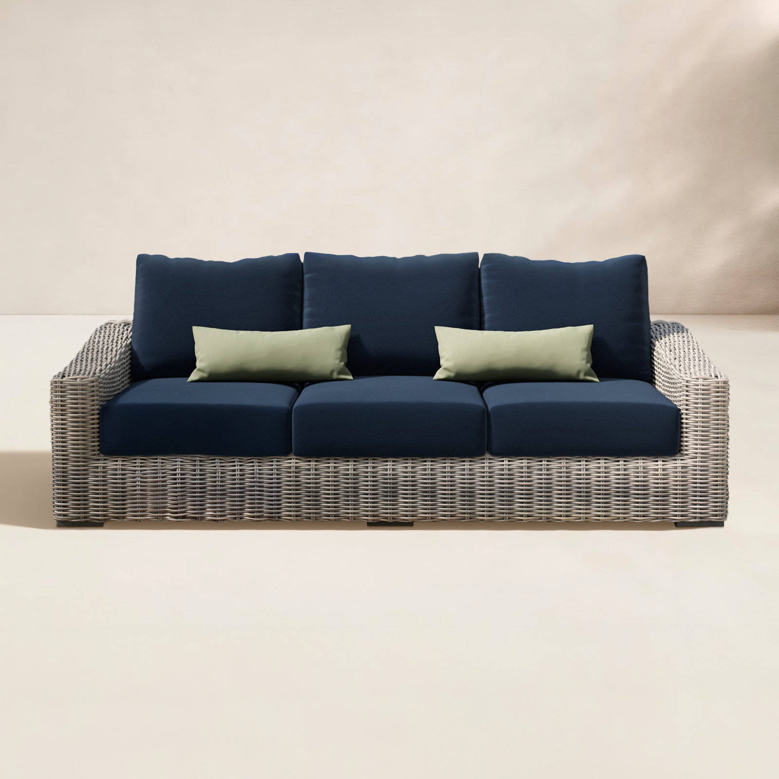 Sommer 91" Patio Sofa, Blue