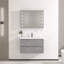 Meuble-lavabo simple 36 po avec plateau en résine