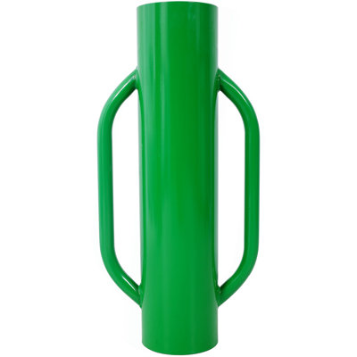 Iron Fence Post Driver, 37LB Metal Fence Post Driver With Handle, Heavy Duty T Post Pounder Rammer For Installing Fence Post ,Green