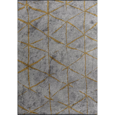 Contemporain grand diamant abstrait