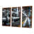 Brown Floater Framed Canvas