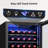Simzlife 20-inch Wide 3.2 Cubic 30-bottle Wine Refrigerator, Freestanding Design, Suitable for Red Wine, White Wine and Champagne, With Temperature Control-131455522