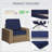 Outdoor Deep Seat Cushion Set Outdoor Patio Chair Cushions-128965762-128965763