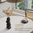 Ceramic Flower Vase For Home Decor - Handcrafted Cobblestone Shape Vase Centerpiece For Wedding, Decor，home Decor Living Room, Home, Office, Centerpiece,table (black Vase)