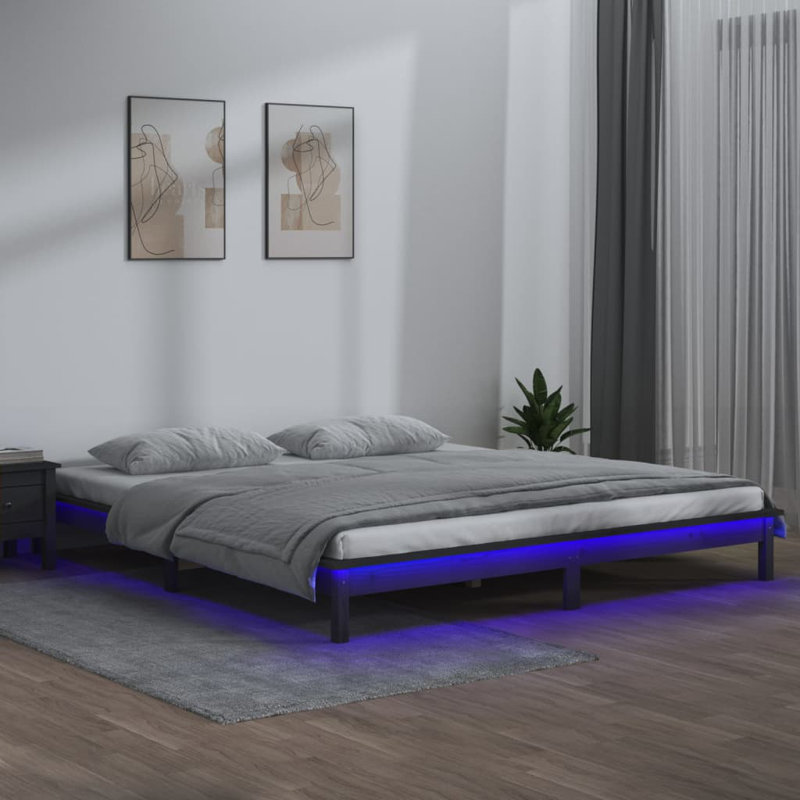 Kircho Bed Frame, Natural, 100 x 200 cm