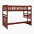 Willard Transitional Wood Twin over Twin Bunk Bed with 6" Memory Foam Mattress, Protective Guard Rails, Integrated Ladder & Reinforced Support Slats