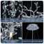 Lustre linéaire en cristal 39 po-1806265954