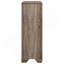 Commode de chambre à 5 tiroirs en taupe délavé