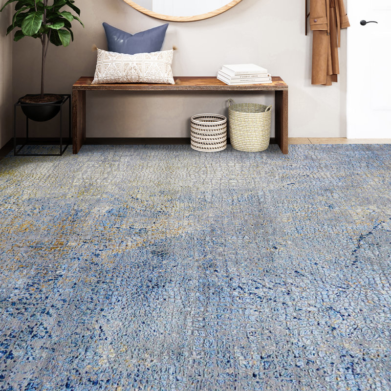Abstract Area Rug, Rectangle 8' x 10'