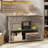 47" Farmhouse Console Table With Storage And 3 Drawers-571192969