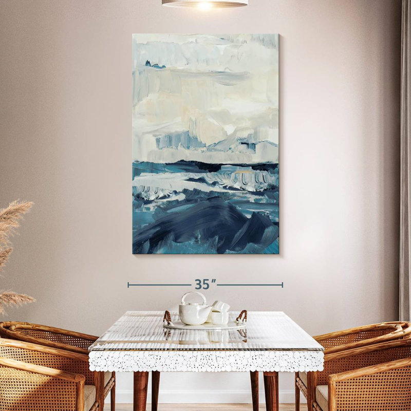 Alvord Liberté de la mer bleue II, H 51 po x l 34 po