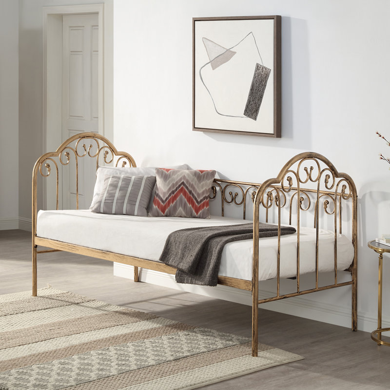 Fredric Metal Daybed, Gold