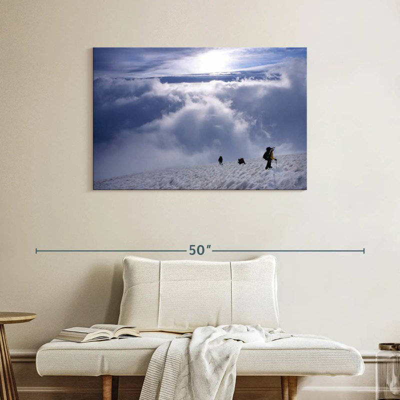 Mount Rainier Ice Climbing, 26" H x 39" W