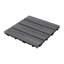 Paquet de tuiles de patio pour terrasse en bois-plastique 22 WPC-116658408