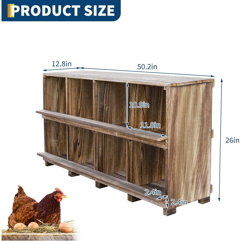 66cm Wood Floor Bird Cage