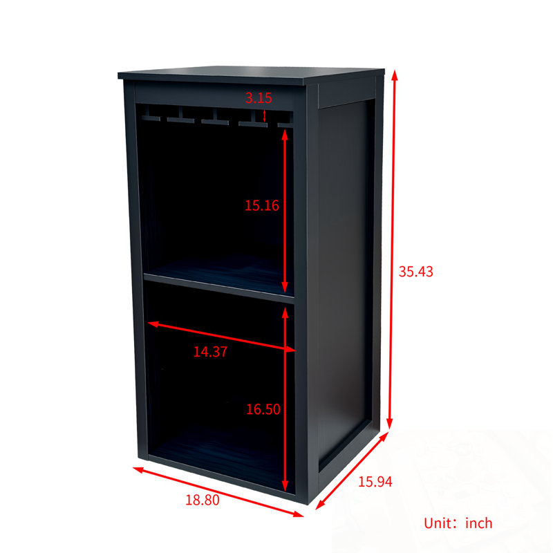 Wooden Frame Savitha with Storage Shelves