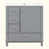 Gris/argent