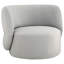 Fauteuil d'appoint pivotant Kim Marcello-109920682