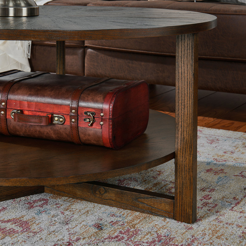 Khodie Single Coffee Table, Brown