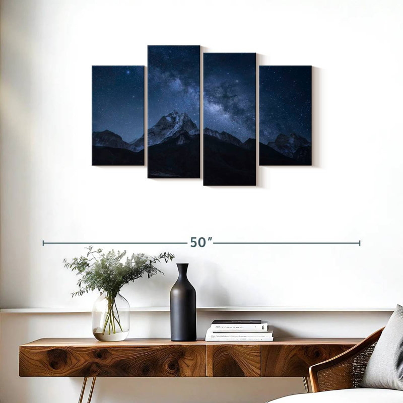 Alvord Starlit Ama Dablam Peaks, 22" H x 36" W