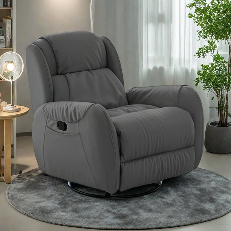 Canapé inclinable polyvalent avec poche de rangement, Gris