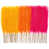 Rose vif, orange et jaune