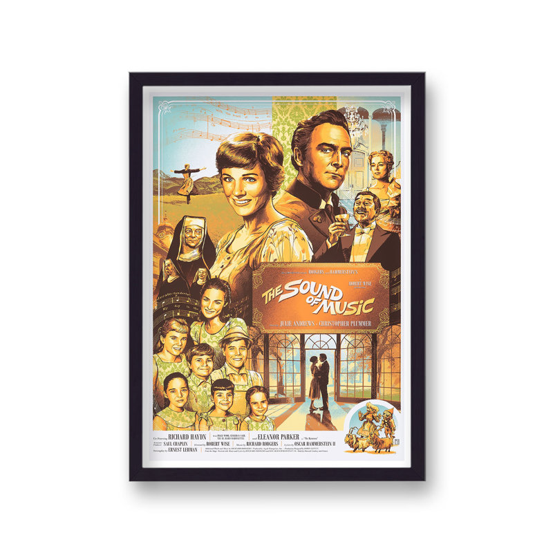 The Sound Of Music Reimagined Movie - Single Picture Frame Print