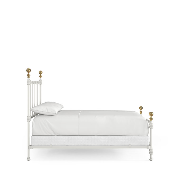 151 Palatial Bed | Complete Standard, Matte White, Full