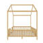 Lit double Montessori avec auvent et structure de lit pour tout-petits en bois-513684957-513684944